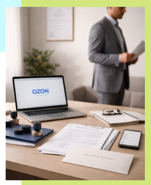 Отказное письмо для Ozon в Абакане от 3575 р. | Сертэкс